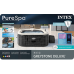     () INTEX PureSpa Greystone Deluxe, . 28452
